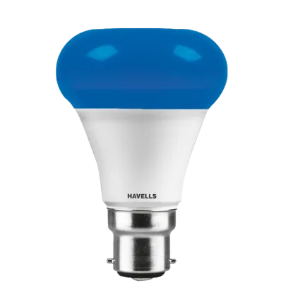 Picture of Havells LED ROJO 7 W B22 RED/BLUE/GREEN/YELLOW/PINK LAMP