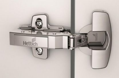 Picture of 9242905 Sensys 8631i Hinge Base 3 Crank 9.5° With Mounting Plate D 0 mm Soft Close Cabinet Hinge