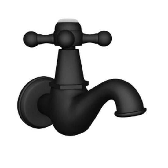 Picture of QQT-BLM-7037 Black Matt Bib Tap