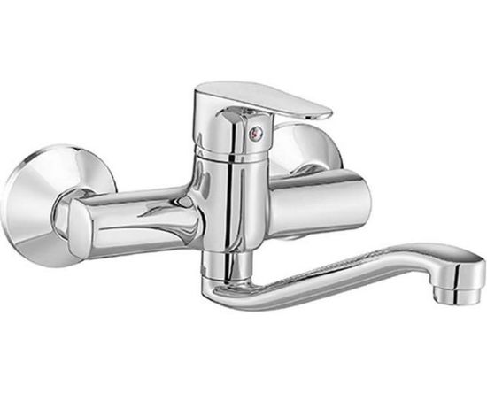 Picture of ALSM201 Bathsense Series Altius Wall Mounted Single Lever Sink Mixer