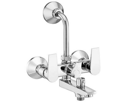 Picture of INWM104 Bathsense Series Invictus Wall Mixer 3 In 1 With Provision For Telephonic Shower & Overhead Shower With Bend Pipe Big