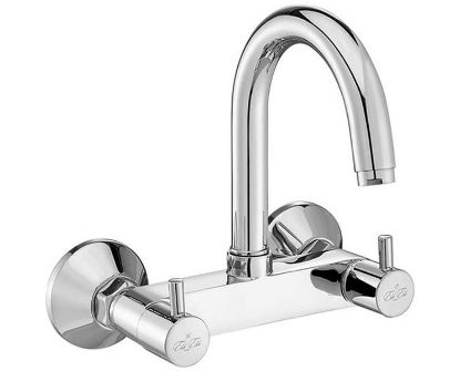 Picture of NEC-12 Essess Series New Echo Stainless Steel Wall Mounted Sink Mixer