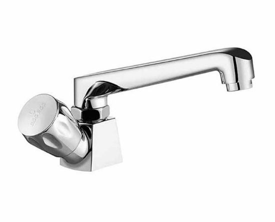 Picture of C-258* Essess Series Croma Sink Cock With Swinging Casted Spout Table Mounted