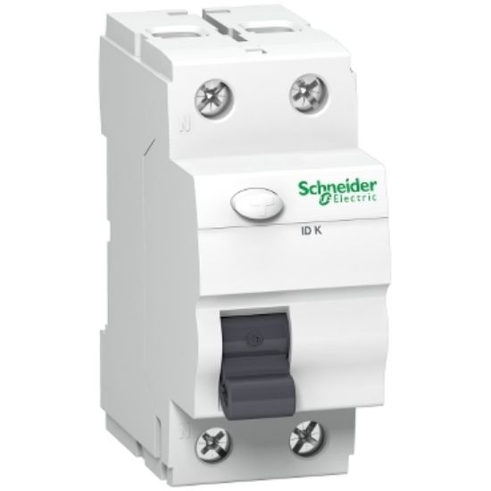 Picture of Schneider Electric Pack of 6 RCCB ID K 2P 25A 100mA AC SKU-AECMCB-A9KR12225BQ