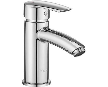 Picture of PT-21 Essess Series Proton Single Lever Basin Mixer Without Pop Up Waste With Flexible Pipe