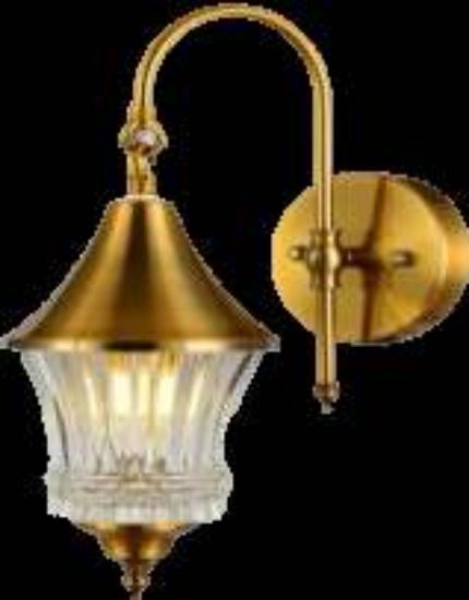 Picture of Light Casa E14 D200 LCWL2171 METAL + GLASS BRASS