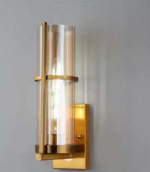 Picture of Light Casa A27 H340 E190 D100 5179 METAL BRASS+AMBER