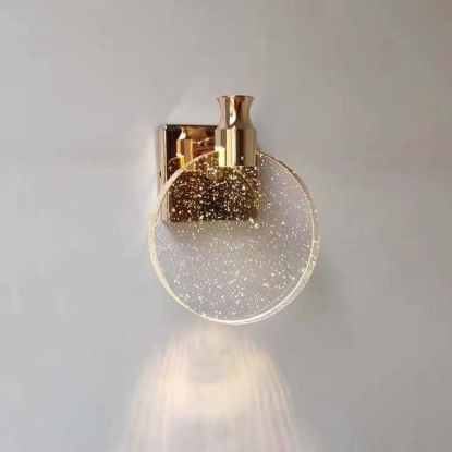 Picture of Light Casa LED D130mm LCWL30061 METAL+CRYSTAL BRASS