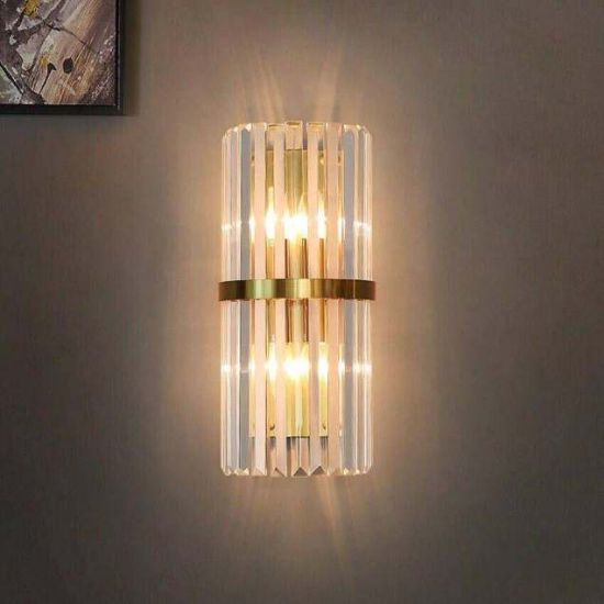 Picture of Light Casa E14 D180 H450 LCWLA4 METAL GD+CRYSTAL