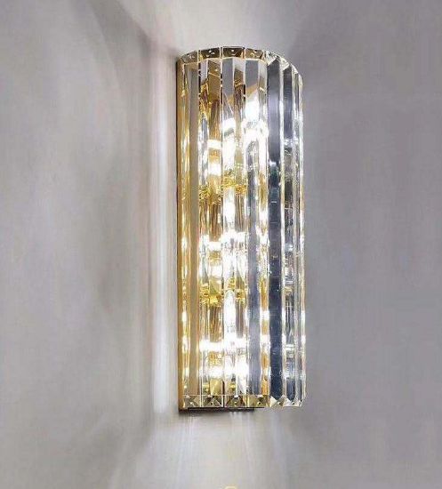 Picture of Light Casa E14 D160 H460 LCWLB2532 METAL BRASS + CRYSTAL