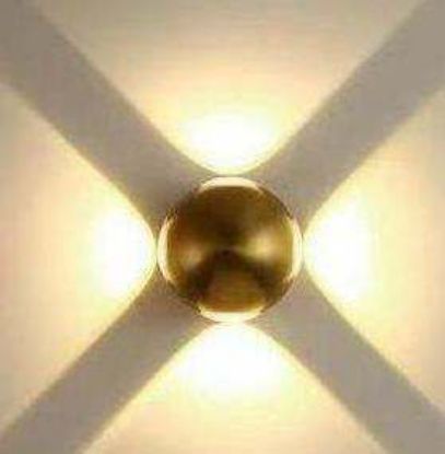 Picture of Light Casa LED 90*90*80 LCWLB60156 METAL BRASS