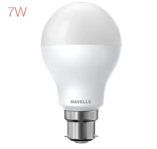 Picture of Havells Adore Plus 7 B22/W E27 CDL  LED Lamp, Warm White		