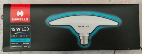 Picture of HAVELLS NU BULB+ 15 W 3 STAR B22 CDL, Cool Daylight