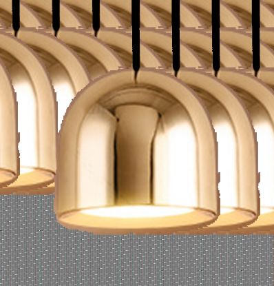 Picture of Mascon MSHL75092  LED Metal Gold