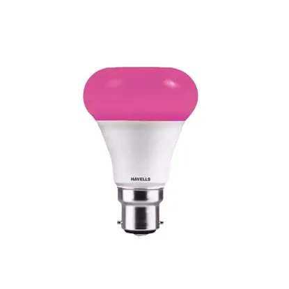 Picture of Havells LED ROJO 3 W B22 RED/BLUE/GREEN/YELLOW/PINK LAMP