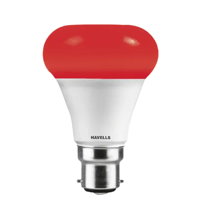 Picture of Havells LED ROJO 7 W B22 RED/BLUE/GREEN/YELLOW/PINK LAMP