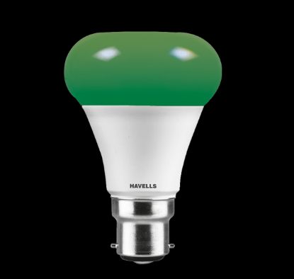 Picture of Havells LED ROJO 7 W B22 RED/BLUE/GREEN/YELLOW/PINK LAMP