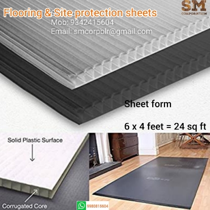 Picture of Plastic Flooring Protection Sheet