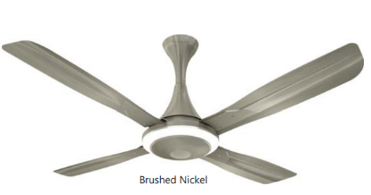 Picture of Havells Urbane U/L, 1320 mm Ceiling Fan, Brush Nickel Colour 