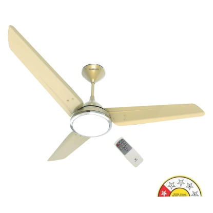 Picture of Havells Lumeno U/L, 1320 mm Ceiling Fan, Rainbow Pearl Ivory Colour 