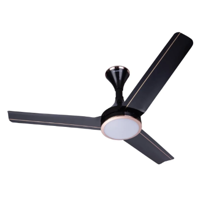 Picture of Havells Trinity U/L ES, 1200 mm Ceiling Fan, Metallic Black LT Copper Colour 