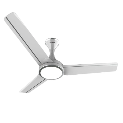 Picture of Havells Trinity U/L ES, 1200 mm Ceiling Fan, Pearl White Chrome Colour 