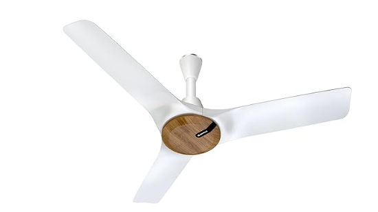 Picture of Havells Stealth Neo Wood ES, 1200 mm Ceiling Fan, Wood Pearl White Colour 