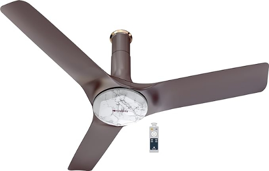 Picture of Havells Stealth Neo Wood ES, 1200 mm Ceiling Fan, Marbel Dusk Colour 