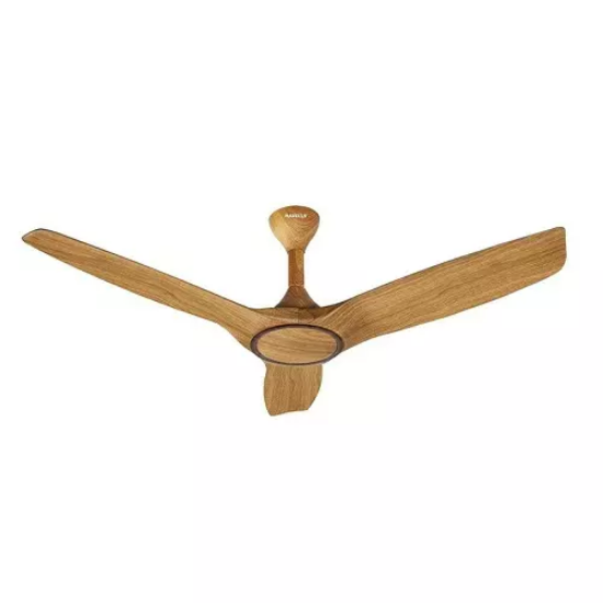 Picture of Havells Stealth Wood I & ES, 1250 mm Ceiling Fan, Pinewood Cola Chrome Colour 