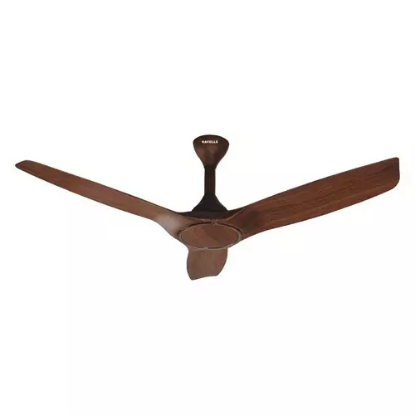 Picture of Havells Stealth Wood I & ES, 1250 mm Ceiling Fan, Walnut Cola Chrome Colour 