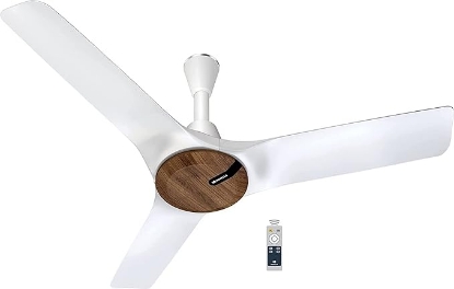 Picture of Havells Stealth Neo Wood BLDC, 1200 mm Ceiling Fan, Wood Pearl White Colour 