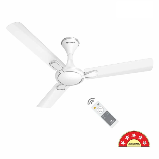 Picture of Havells Milor BLDC, 1200 mm Ceiling Fan, Pearl White Colour 