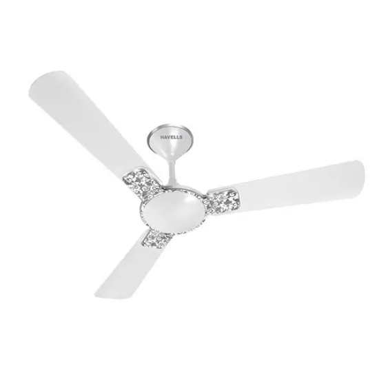 Picture of Havells Enticer Art ES : Limited Edition, 1400 mm Ceiling Fan, Pearl White Chrome Colour 