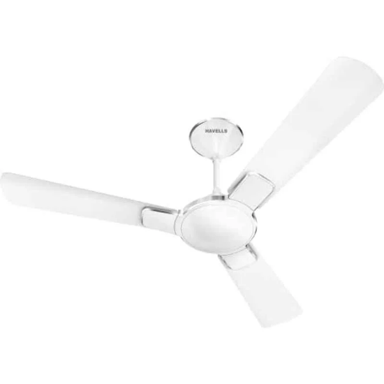 Picture of Havells Enticer ES, 1400 mm Ceiling Fan, Pearl White Chrome Colour 