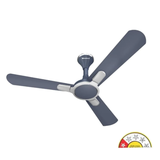 Picture of Havells Bianca ES, 1200 mm Ceiling Fan, Sapphire Silver Colour 