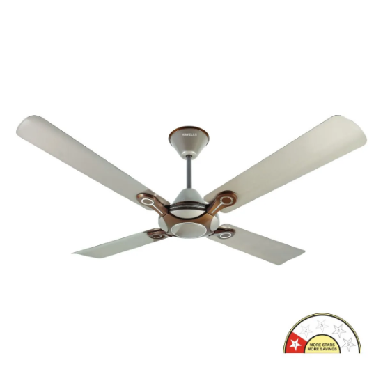 Picture of Havells Leganza 4 Blade ES, 1200 mm Ceiling Fan, Mist Honey Colour 