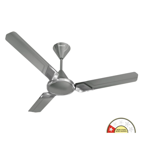 Picture of Havells Zester ES, 1200 mm Ceiling Fan, Slate Colour 