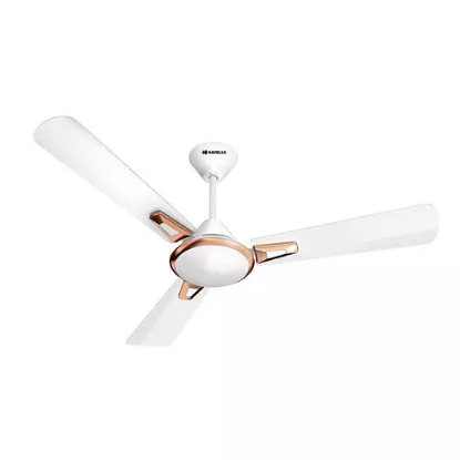 Picture of Havells Festiva Prime ES, 1200 mm Ceiling Fan, Pearl White LT Copper Colour 