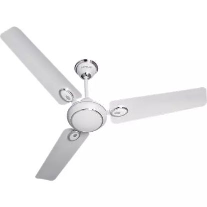 Picture of Havells Fusion ES, 1400 mm Ceiling Fan, Pearl White Silver Colour 