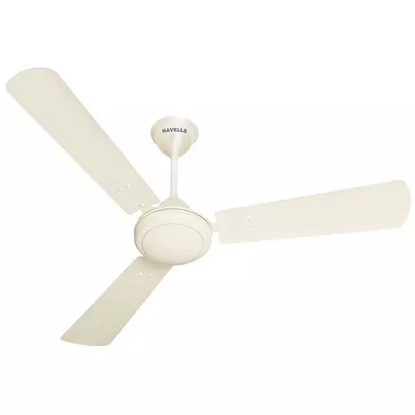 Picture of Havells SS 390 Metallic ES, 1400 mm Ceiling Fan, Pearl White Silver Colour 