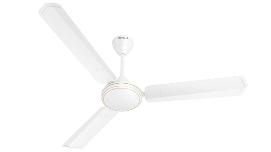 Picture of Havells Thrill Air ES, 1200 mm Ceiling Fan, White Colour 