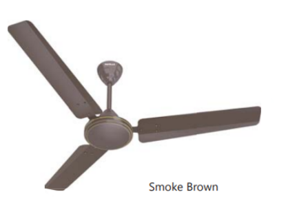 Picture of Havells Thrill Air ES, 1200 mm Ceiling Fan, Smoke Brown Colour 