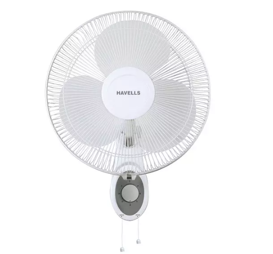 Picture of Havells Platina, 400 mm Wall Fan, White Colour 