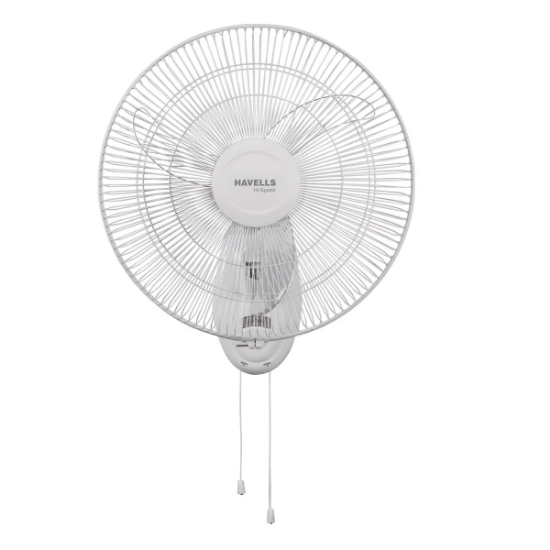 Picture of Havells Airboll-HS, 450 mm Wall Fan, White Colour 