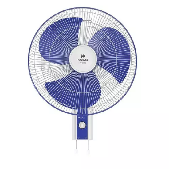 Picture of Havells Marvel Wind HS, 400 mm Wall Fan, White Blue Colour 