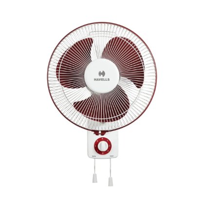 Picture of Havells Accelero - HS / NS, 400 mm Wall Fan, High Speed, Red Colour 