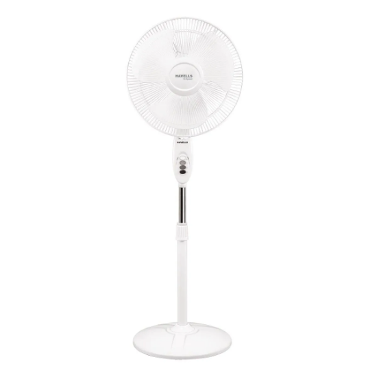 Picture of Havells Sprint-16 HS, 400 mm Pedestal Fan, White Colour 