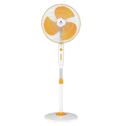 Picture of Havells Trendy HS, 400 mm Pedestal Fan, White Yellow Colour 