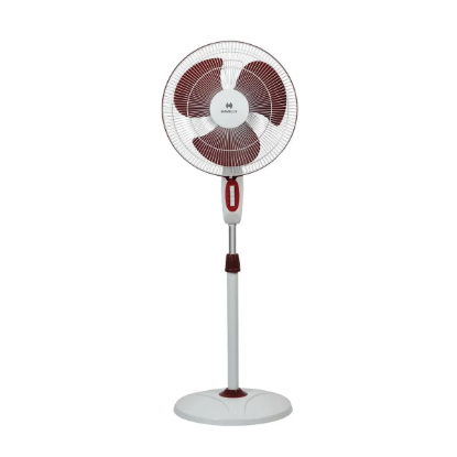 Picture of Havells Accelero HS, 400 mm Pedestal Fan, White Red Colour 