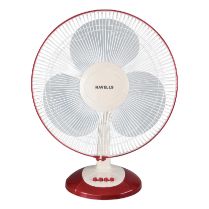 Picture of Havells Swing LX, 400 mm Table Fan, Cherry Colour 